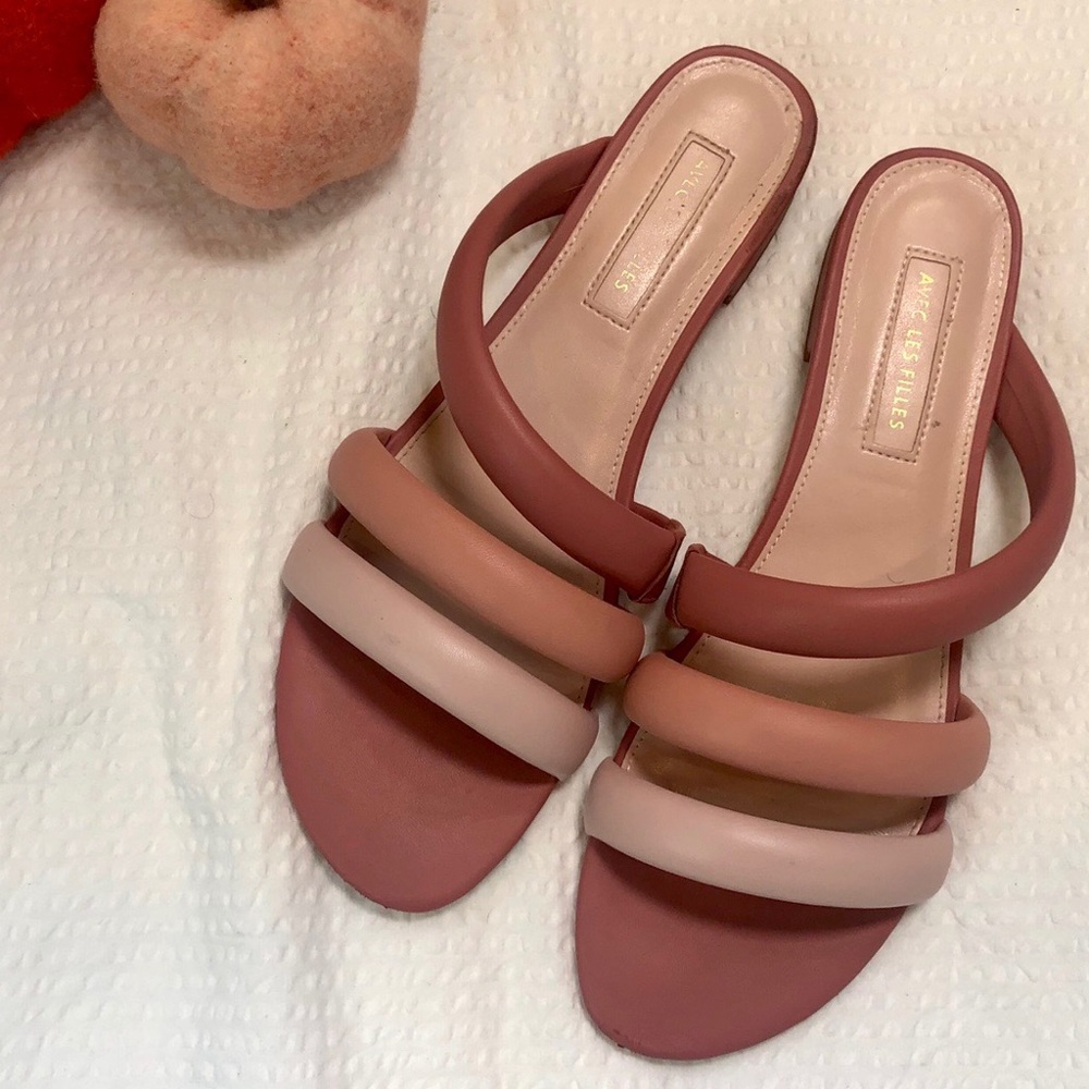 AVEC LES FILLES Womens sz 8 Sandals